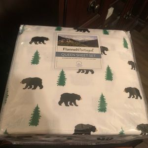Portuguese Flannel 4-piece Sheet Set Queen